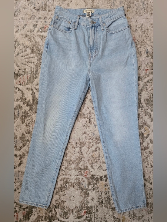 Madewell Denim - Madewell Light Blue Straight-Leg Women's Jeans